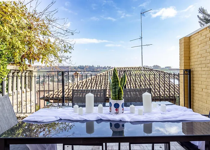 펜션 Orione House In Borgo Medievale Con Giardino *